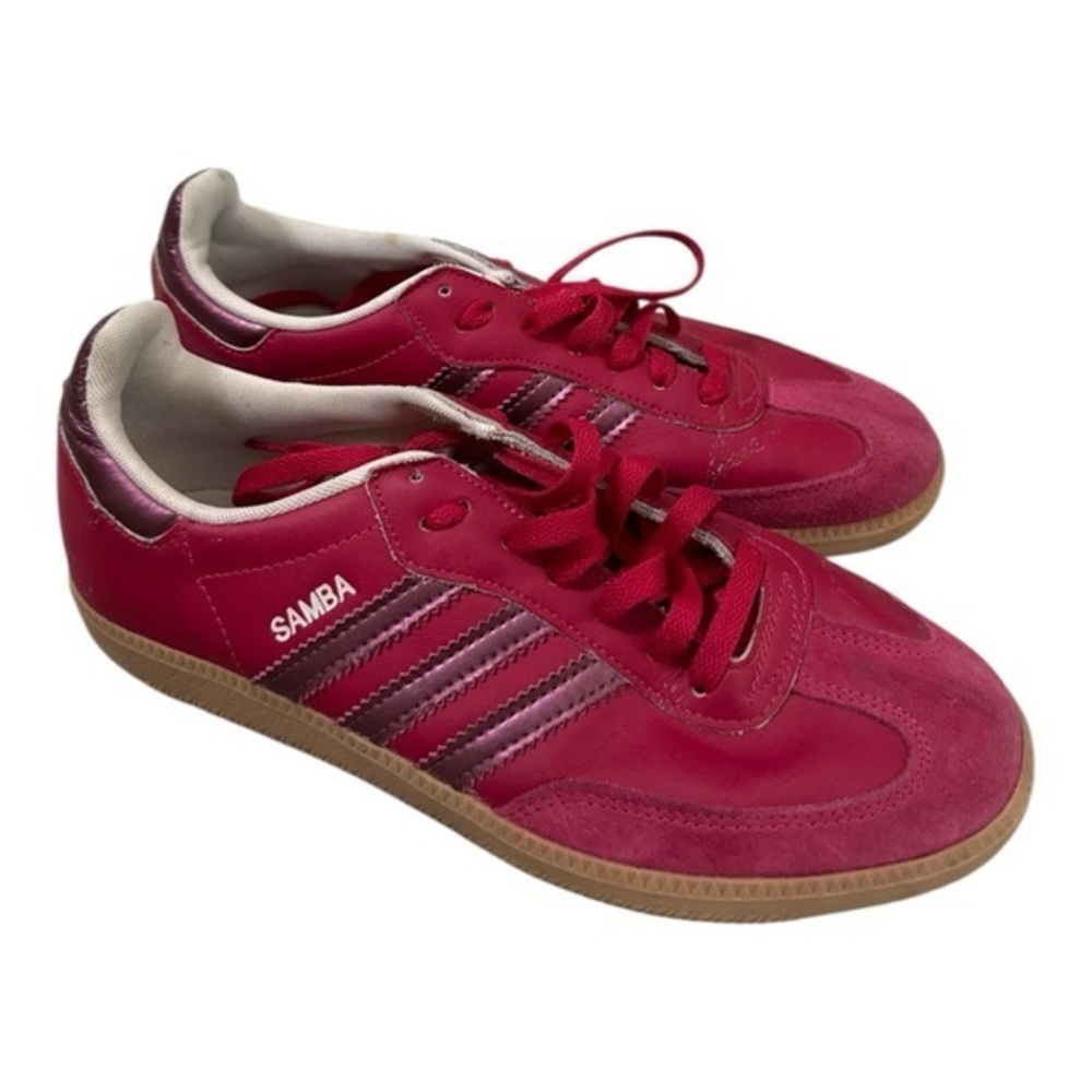 ADIDAS SAMBA Stripes Shoes Sneakers Suede Men's 9